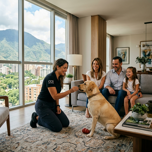 Adiestrador de perros a domicilio en Caracas: ¿Qué buscar?