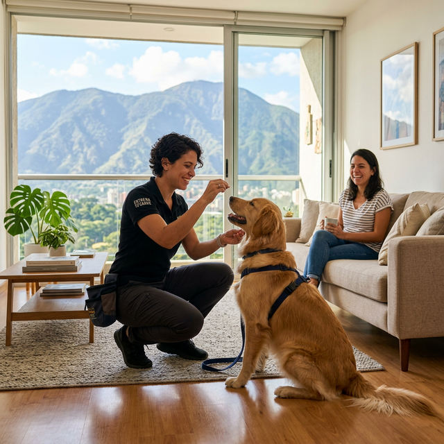 ¿Escuela de perros o Adiestrador a domicilio? Cuál elegir en Caracas