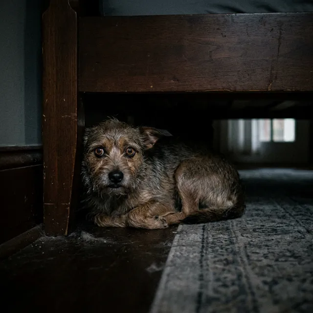 Miedos y Fobias Caninas: Cómo Calmar a tu Perro ante Fuegos Artificiales y Tormentas