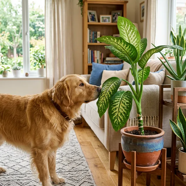 10 Plantas Tóxicas en las Casas Venezolanas Peligrosas para Perros